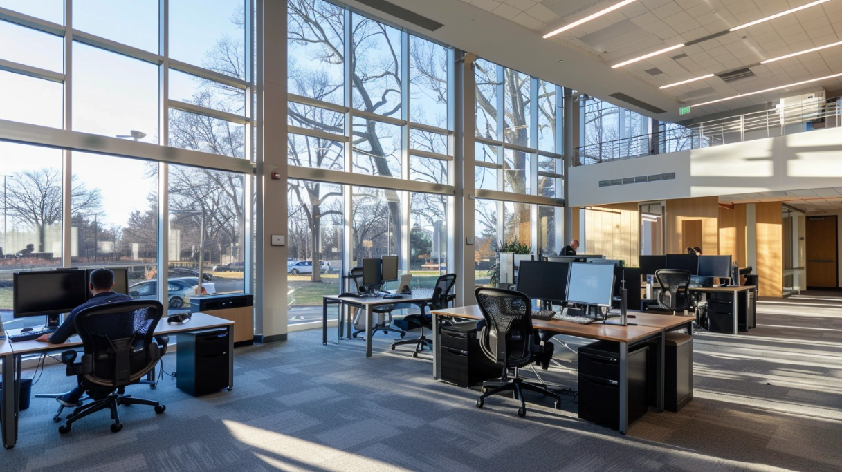 modern home office desks with drawers Madeiras modernas de escritório em casa com gavetas