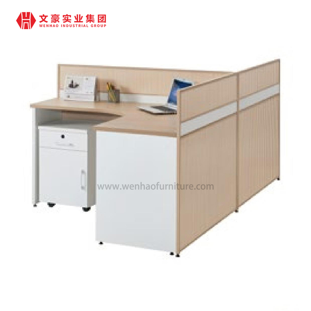 Mesa de escritório moderna, móveis de escritório em melamina, branco, 2 lugares, cubículo para pessoas, mesa de trabalho