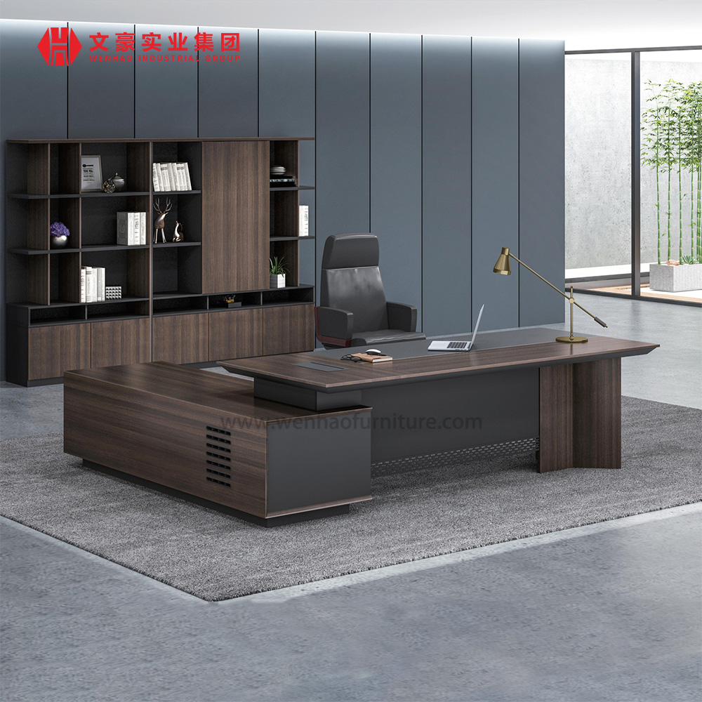 Mesa de escritório CEO Boss Manager Mesa executiva moderna Mesa de escritório