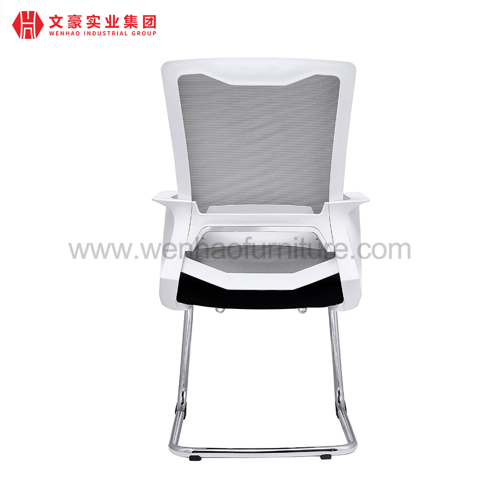 Cadeira moderna do escritório da conferência da malha com fabricante estofado das cadeiras de mesa da estrutura de aço em China