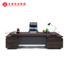 Executivo de mesa de escritório com design de moda moderno de luxo CEO CEO em forma de L