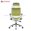 Cadeiras estofadas modernas da fábrica ergonômica verde da cadeira de giro do escritório da malha com braços ajustáveis