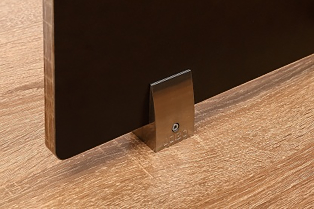 mesa de escritório moderna com gavetas