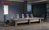 CEO de móveis de escritório personalizados da China Diretor Executivo Design de mesa de escritório Mesas executivas modernas