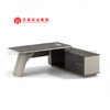 L comercial tabela do chefe da mesa do gerente da melamina da mesa da forma para o escritório