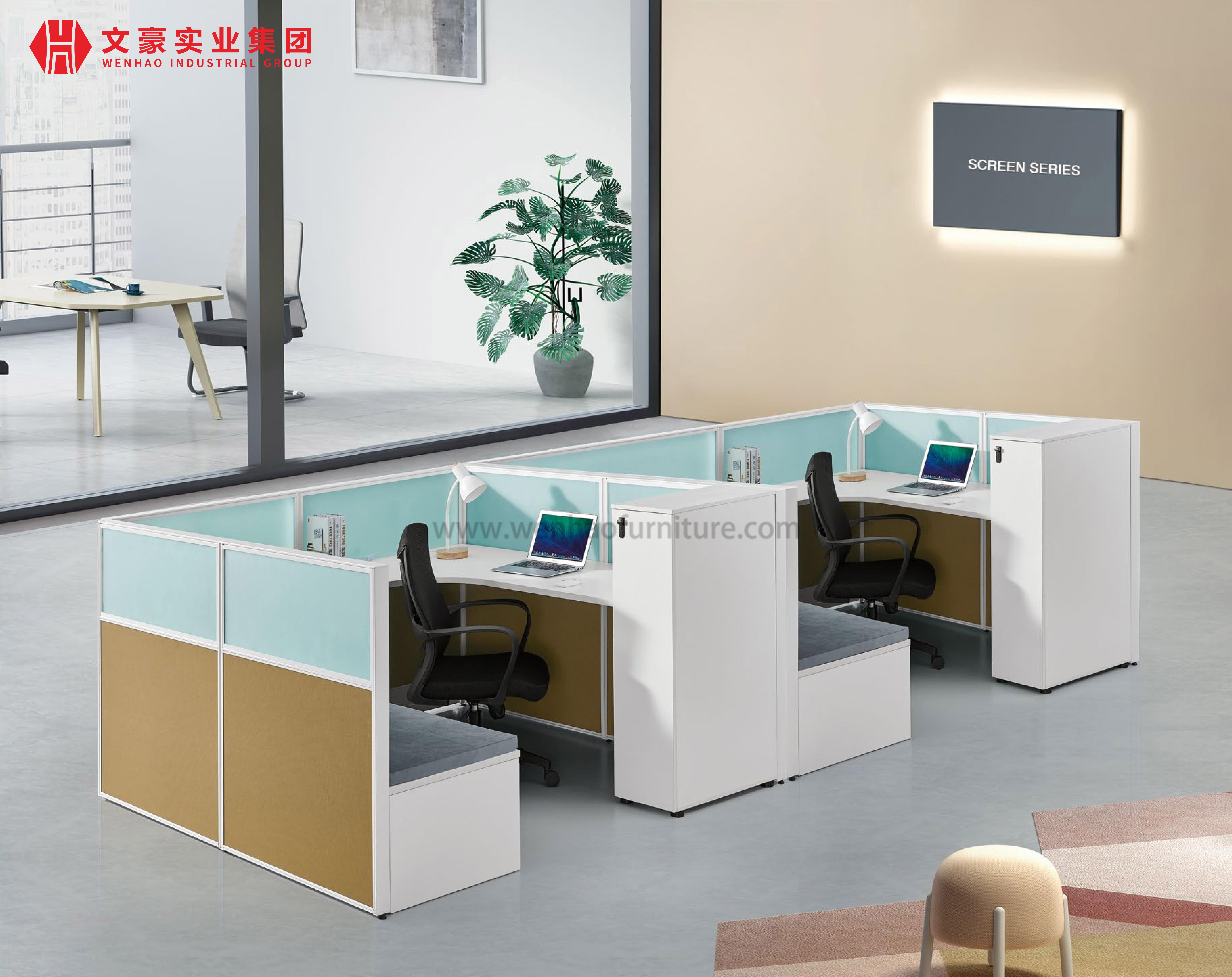 Fábrica de estações de trabalho na China Tela de trabalho Fornecedores da China para mesa de escritório divisória moderna móveis de escritório