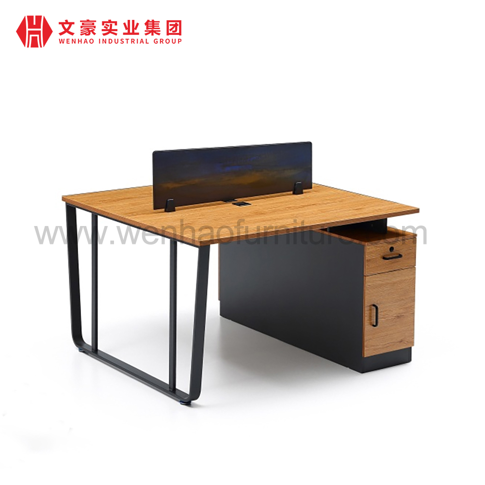 Mesa de escritório modular moderna funcional para 2 4 6 pessoas, estação de trabalho, móveis de escritório práticos para cubículo de funcionários