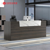 Mesa de escritório moderna em forma de L Mesa de escritório executiva moderna para gerente Mobiliário de escritório Mesa de escritório executiva