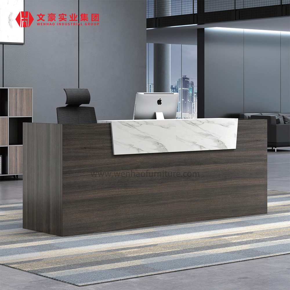 Mesa de escritório moderna em forma de L Mesa de escritório executiva moderna para gerente Mobiliário de escritório Mesa de escritório executiva