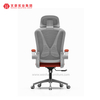 Cadeiras ergonômicas do escritório da malha com fábrica estofada alaranjada ajustável da cadeira de mesa do apoio de cabeça e do braço