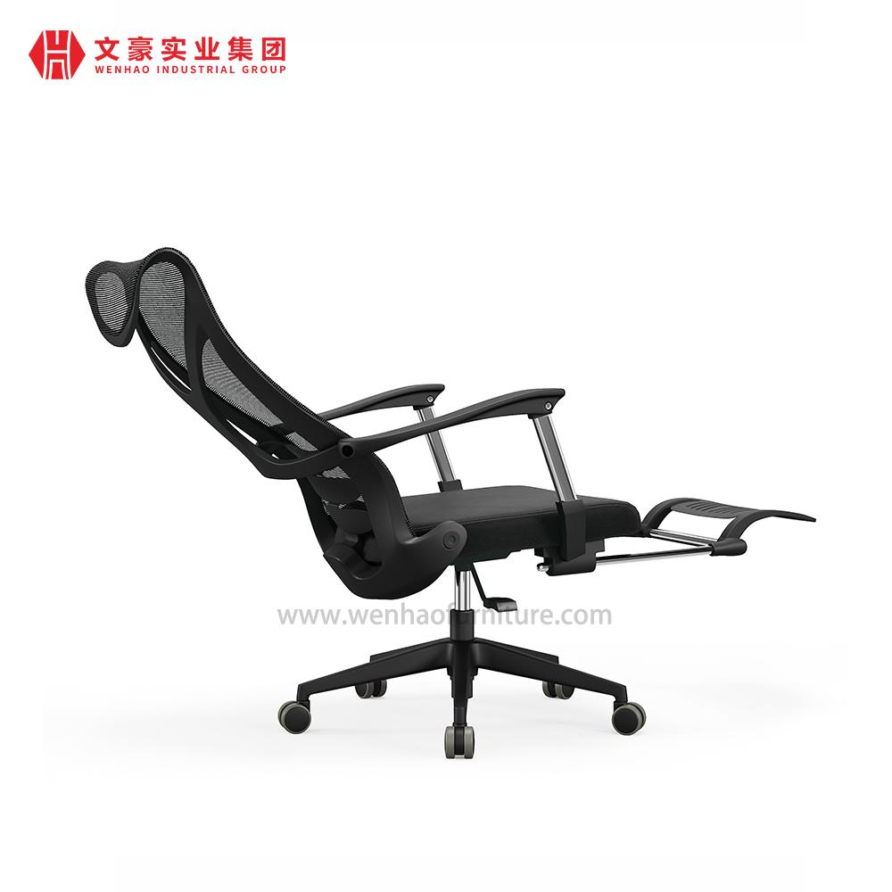 Cadeira ergonômica moderna para computador, multifuncional, com costas médias, gerente executivo, malha giratória, cadeira de escritório