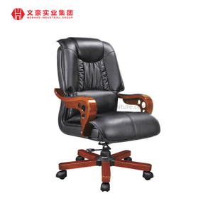 Cadeira de escritório com novo design Cadeira executiva ergonômica Cadeira executiva moderna de couro 