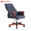 Cadeiras de mesa estofadas clássicas de couro ergonômicas da cadeira do escritório executivo da parte alta