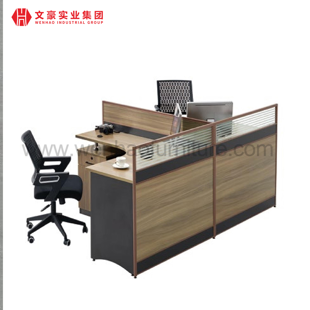 Fornecedor de móveis Foshan Xinda Clover Office Cubicle Workstation Moderno para 2 4 6 8 pessoas