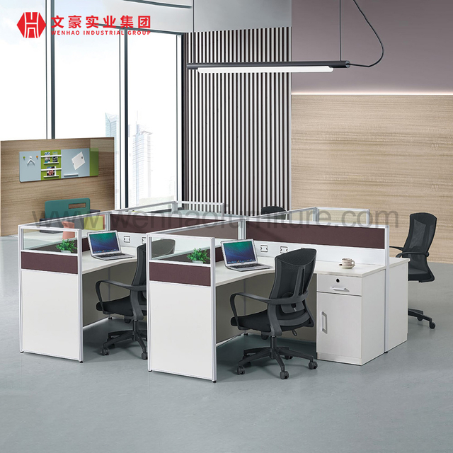 Atacado mais recentes designs mesa de escritório estação de trabalho modular 4 6 lugares pessoas mesa aberta estações de trabalho para móveis de escritório