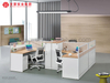 Fabricante móvel de estúdio modular mesa computador escritório partição cubículos de estação de trabalho