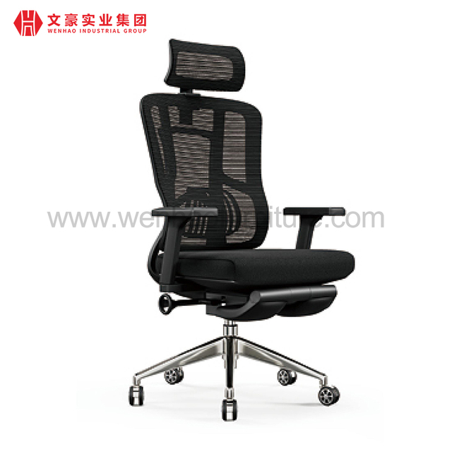 Cadeira alta ergonômica do back office da malha do braço ajustável moderno moderna