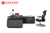 Executivo de mesa de escritório com design de moda moderno de luxo CEO CEO em forma de L