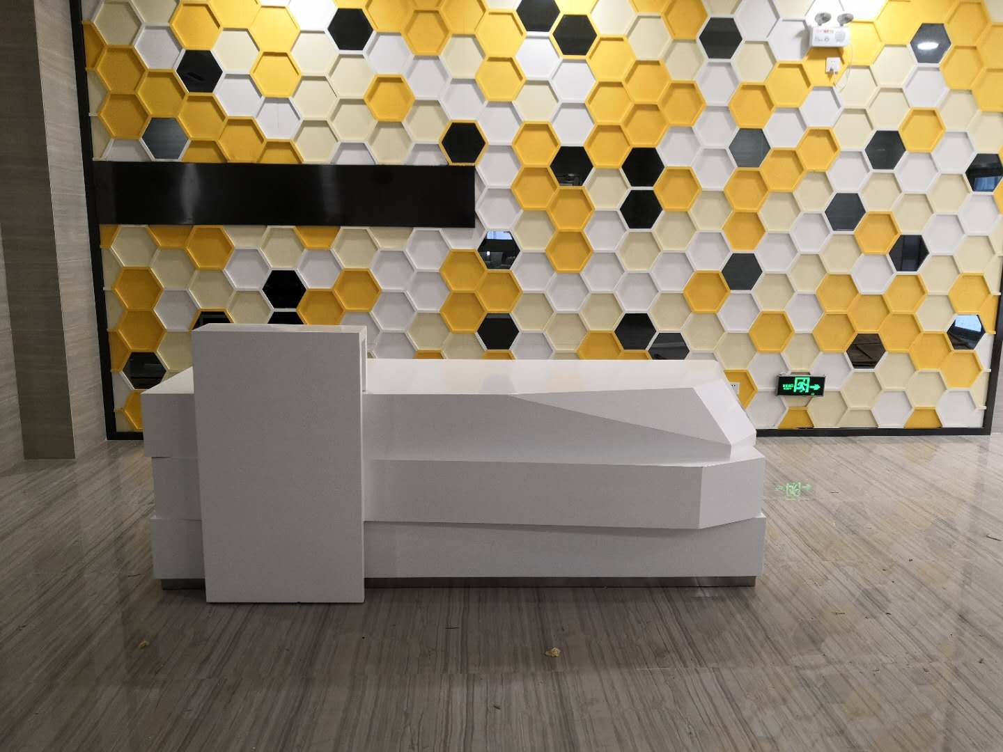 Balcão de recepção