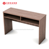 Mesa de estudante dupla com design de mobiliário escolar e mecânico de treinamento de mesa