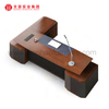 Conjunto de móveis de escritório luxuosos Mesa de gerente Preço Mesa de escritório de designer tradicional
