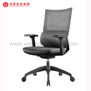 Cadeira de escritório com apoio de braço ajustável moderno de fábrica com malha ergonômica alta