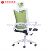 Cadeira ergonômica do escritório da malha traseira alta verde com cadeiras de mesa estofadas giratórias da cabeceira