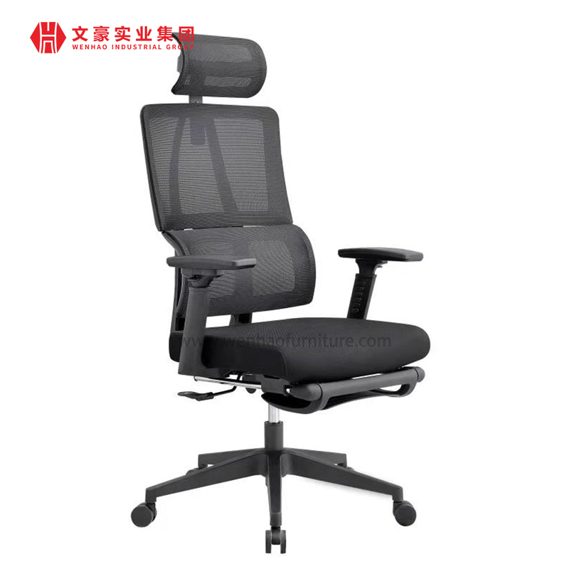 Fabricante de móveis comerciais Cadeira de malha ajustável 3D Cadeira de escritório ergonômica alta