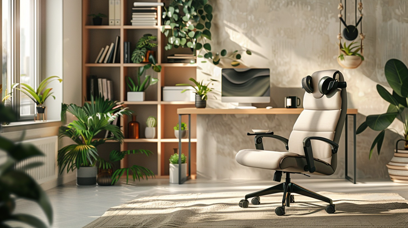 Design de cadeira ergonômica