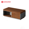 Mesa de centro retangular moderna de madeira de estilo luxuoso personalizado premium de fornecimento de fábrica