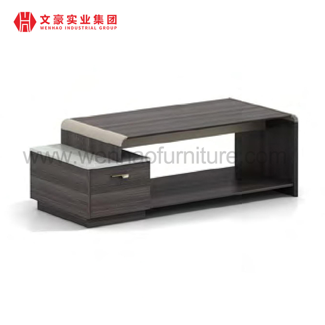 Preço de fábrica Móveis para sala de estar Mesa de centro quadrada Mesa lateral moderna em estilo nórdico