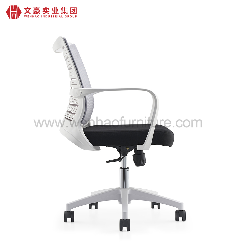 Fábrica de cadeiras de mesa giratórias estofadas personalizadas para cadeira de escritório em malha na China