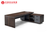 Foshan Fabricação Mesa de escritório de luxo em forma de L Mesa executiva Ceo Mesa de escritório