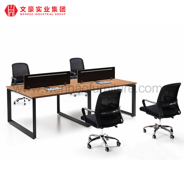 Estação de trabalho modular moderna da mobília de escritório do fabricante de China 2, 4, mesa da estação de trabalho do escritório de 6 lugares para 2, 4, 6 pessoas
