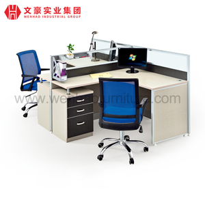Cubículo Foshan Fabricantes Estação de trabalho de call center Estação de trabalho de design moderno