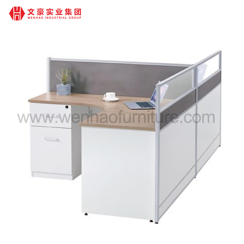Altura qualidade design de interiores mesa de computador de escrita desmontável cubículos de call center divisória de estação de trabalho de escritório