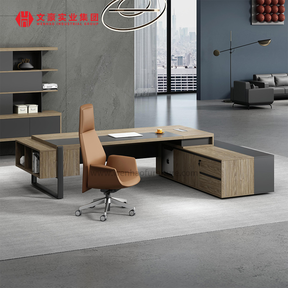 Principais fabricantes OEM Premium Office Furniture Manager Desk Popular Office ModernTable CEO Executive Desk