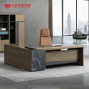 Ceo Office Desk Manager Mesa de escritório executiva Estilo simples L Shape Boss Table 