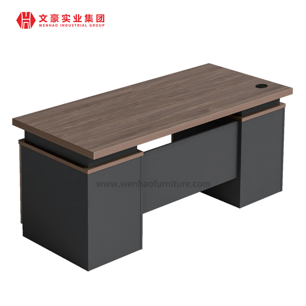 Mesa de escritório CEO Mesa de escritório de luxo Mesa de escritório executiva moderna para gerente