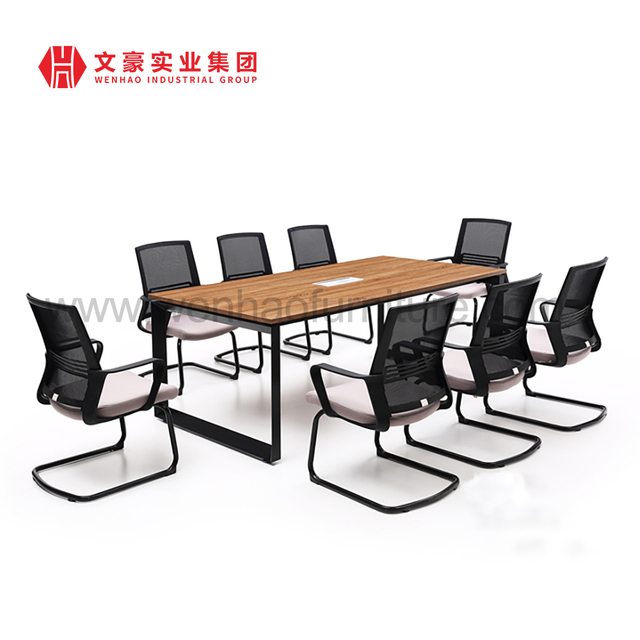 Mesa de reunião pequena moderna para sala de conferências Mesas de conferência para móveis de escritório 