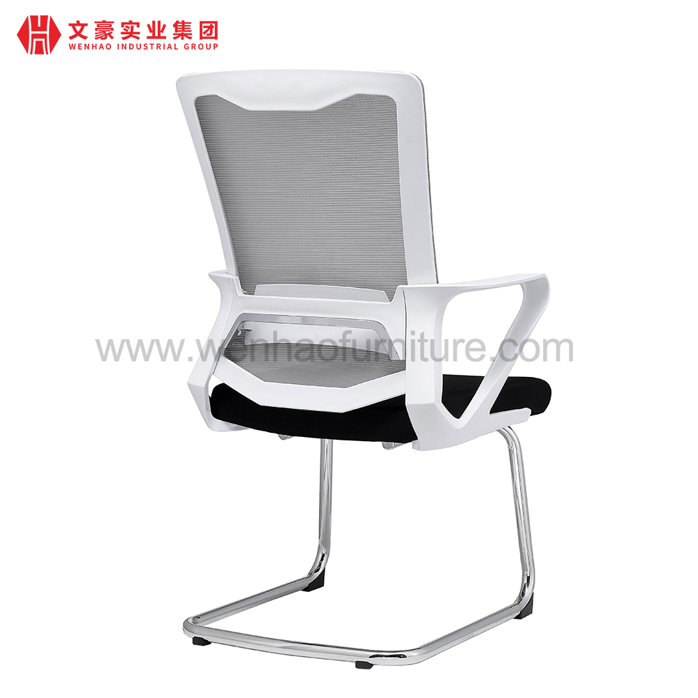 Cadeira moderna do escritório da conferência da malha com fabricante estofado das cadeiras de mesa da estrutura de aço em China
