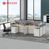 Mesa de escritório modular móvel móveis divisórias de computador mesa de estação de trabalho