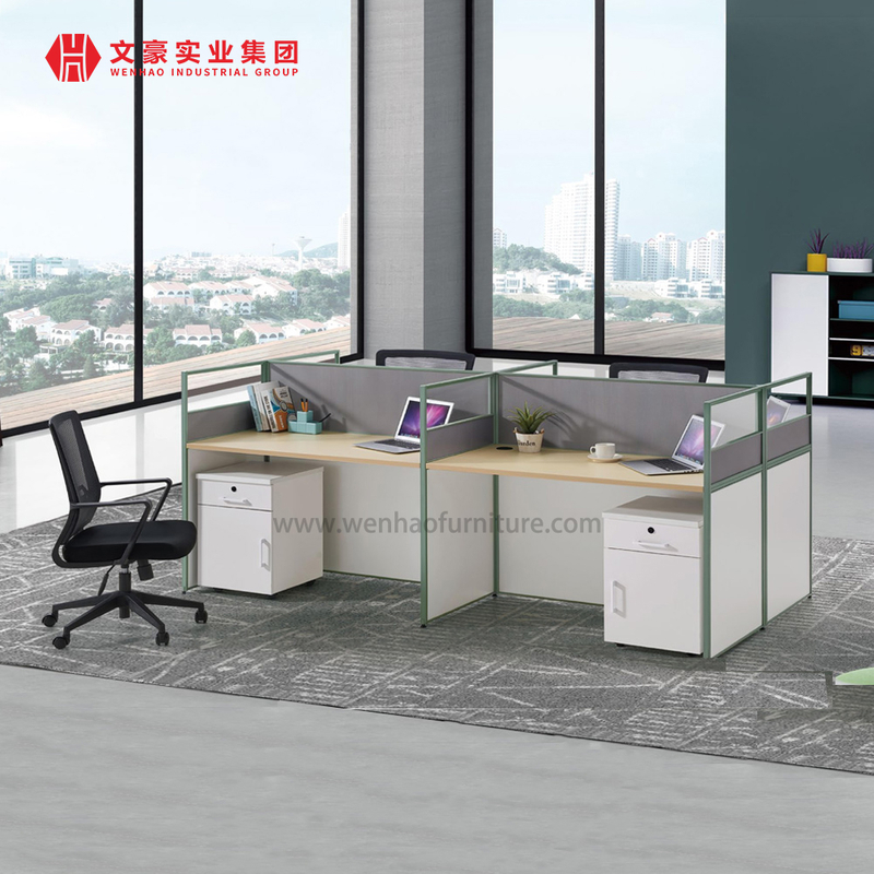 Mesa de escritório modular móvel móveis divisórias de computador mesa de estação de trabalho