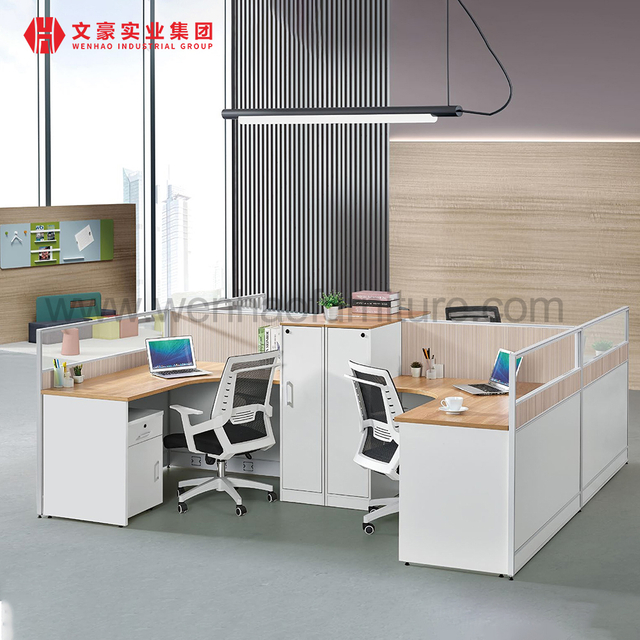 Fabricante móvel de estúdio modular mesa computador escritório partição cubículos de estação de trabalho
