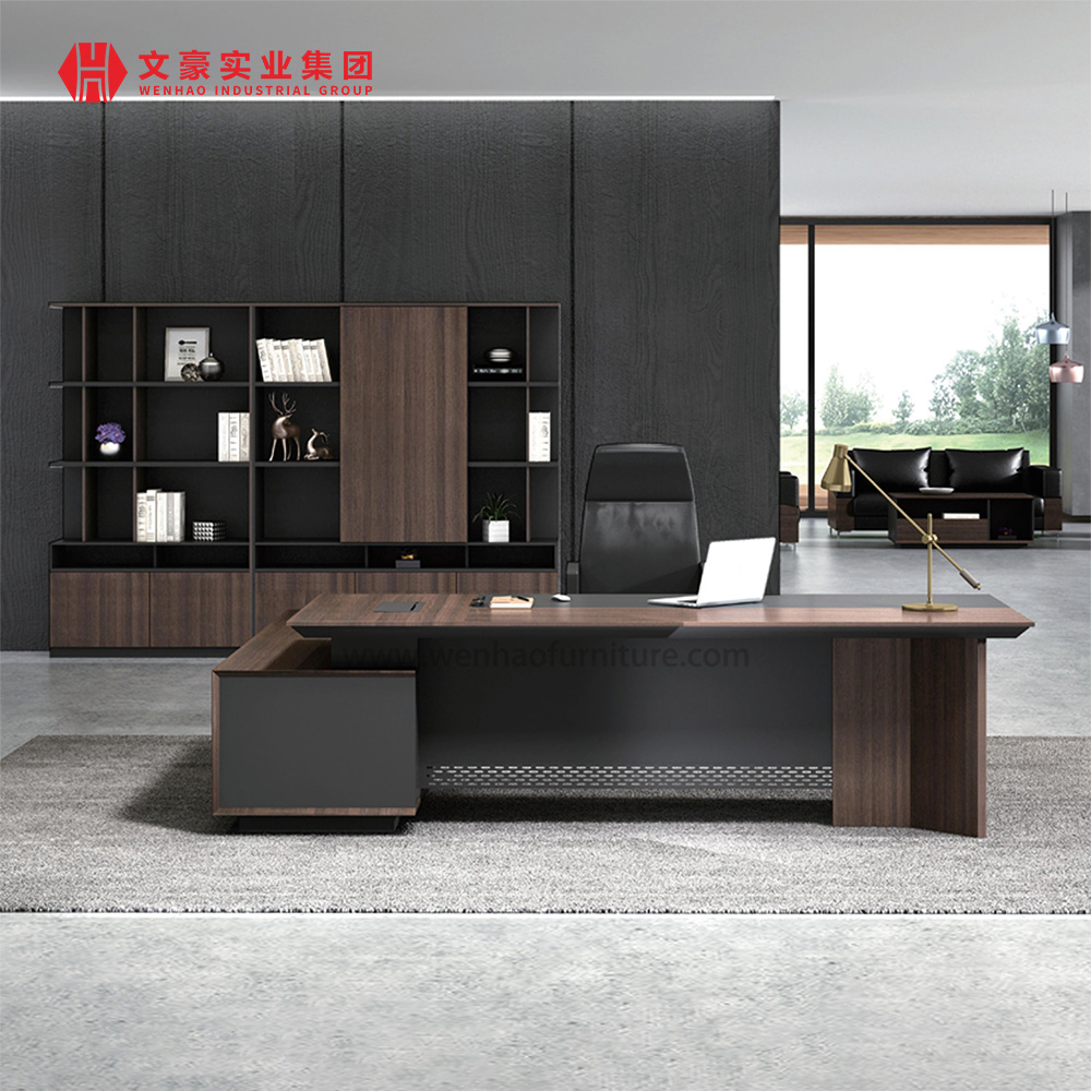 Mesa de escritório CEO Boss Manager Mesa executiva moderna Mesa de escritório