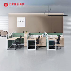 Telas de trabalho Fábrica na China para estação de trabalho Foshan Office Desk Factory Estação de trabalho moderna de cubículo modular