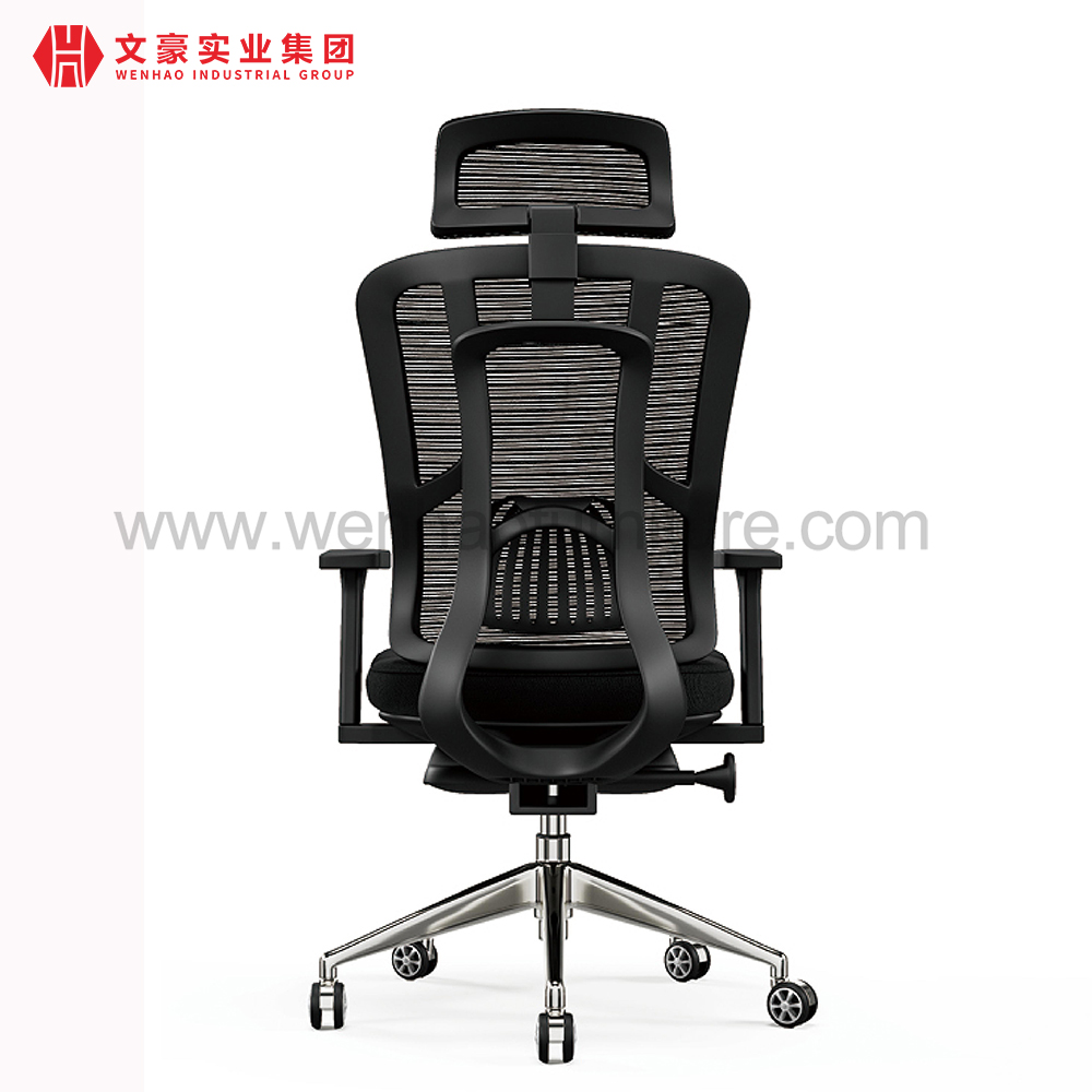 Cadeira alta ergonômica do back office da malha do braço ajustável moderno moderna