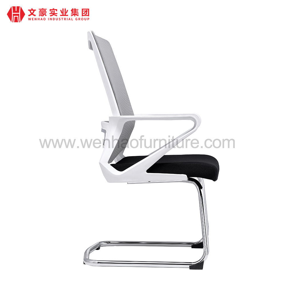 Cadeira moderna do escritório da conferência da malha com fabricante estofado das cadeiras de mesa da estrutura de aço em China