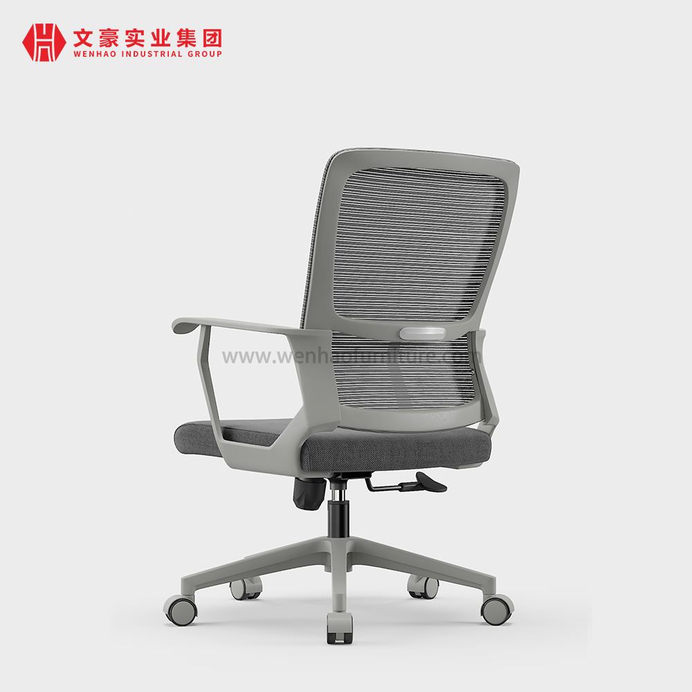 Cadeira ergonômica de escritório de malha completa de Guangdong com suporte lombar adaptativo giratório gerente executivo cadeira de escritório