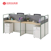 Mesa de escritório modular móvel móveis divisórias de computador mesa de estação de trabalho